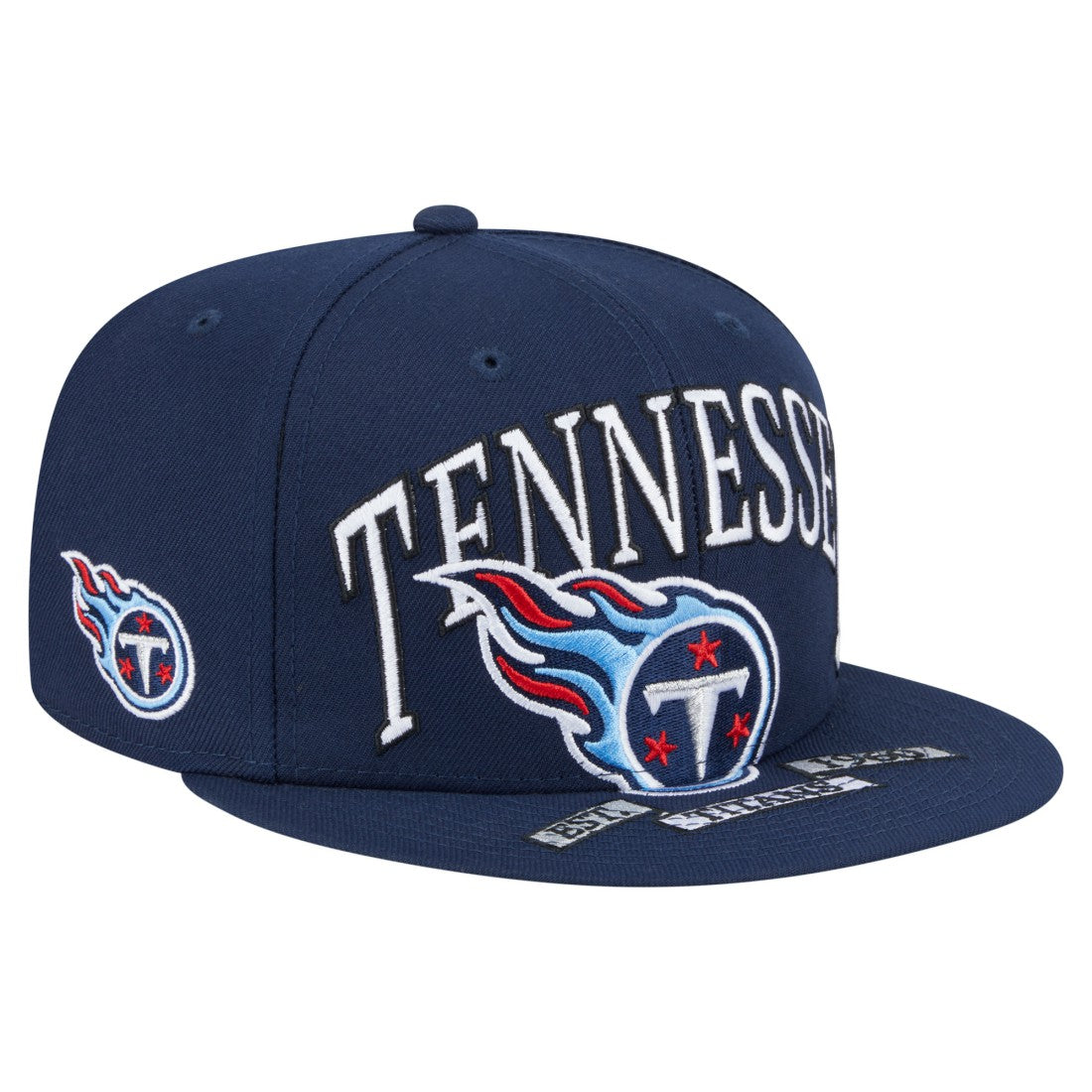 Tennessee Titans New Era Oversized 59FIFTY Fitted Hat - Navy online