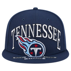 Tennessee Titans New Era Oversized 59FIFTY Fitted Hat - Navy online