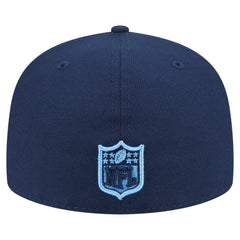 Tennessee Titans New Era Oversized 59FIFTY Fitted Hat - Navy online