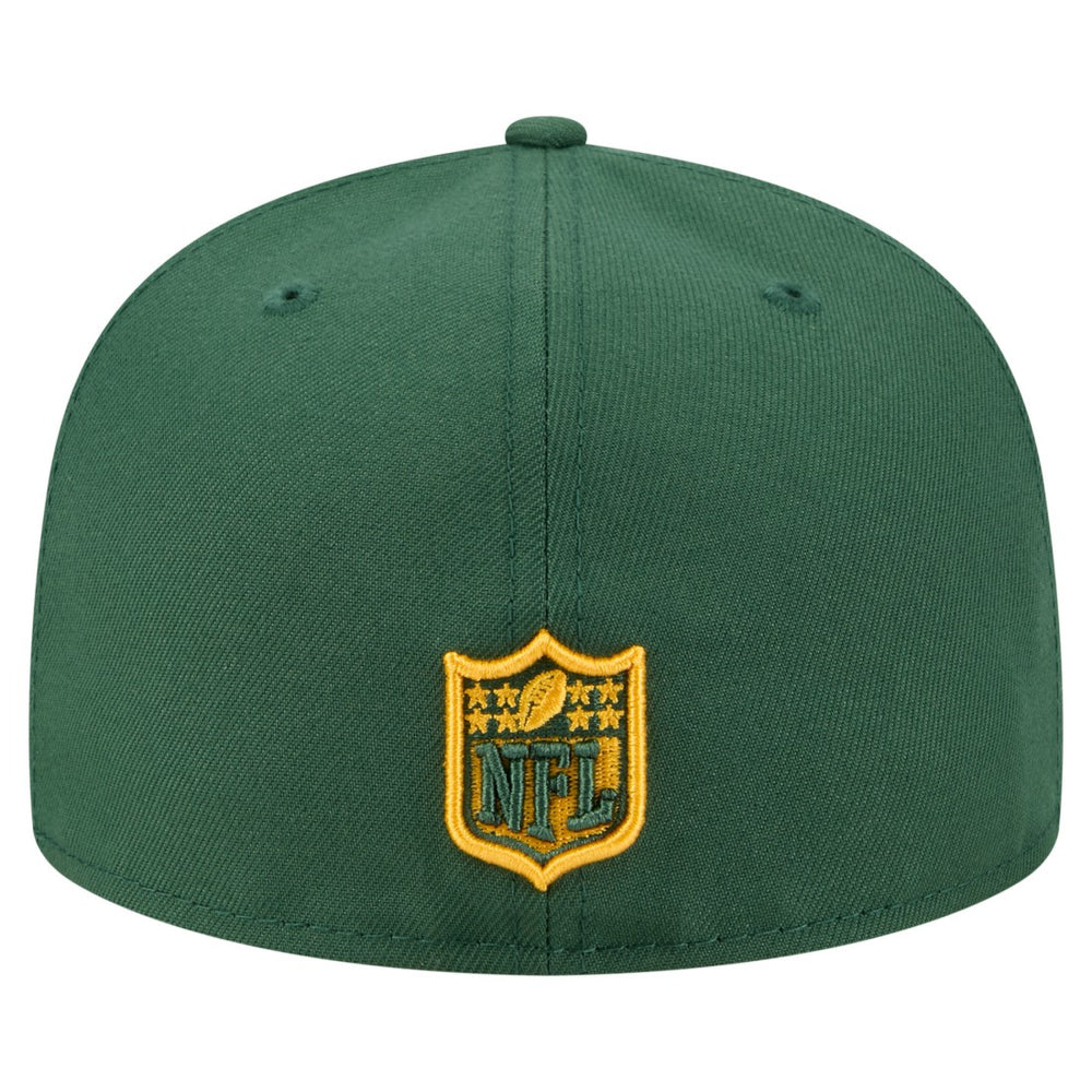 Green Bay Packers New Era Oversized 59FIFTY Fitted Hat - Green cheap