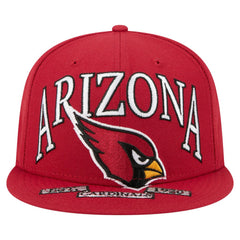 Arizona Cardinals New Era Oversized 59FIFTY Fitted Hat - Cardinal discount