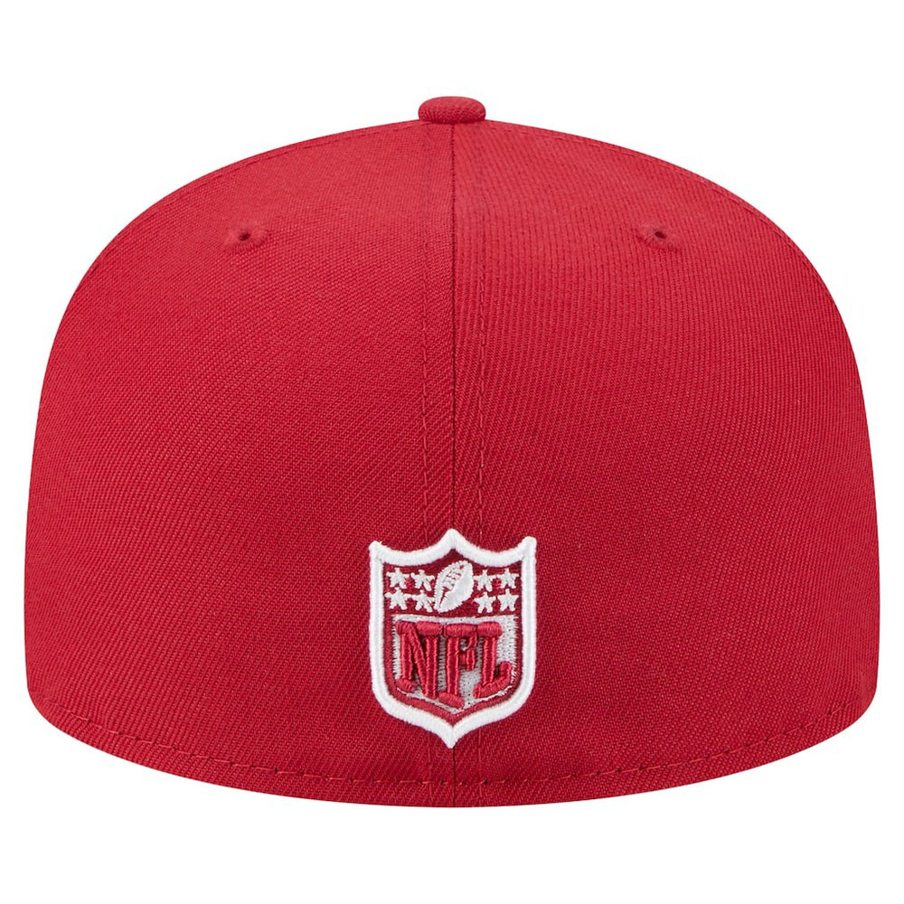 Arizona Cardinals New Era Oversized 59FIFTY Fitted Hat - Cardinal discount