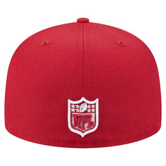 Arizona Cardinals New Era Oversized 59FIFTY Fitted Hat - Cardinal discount