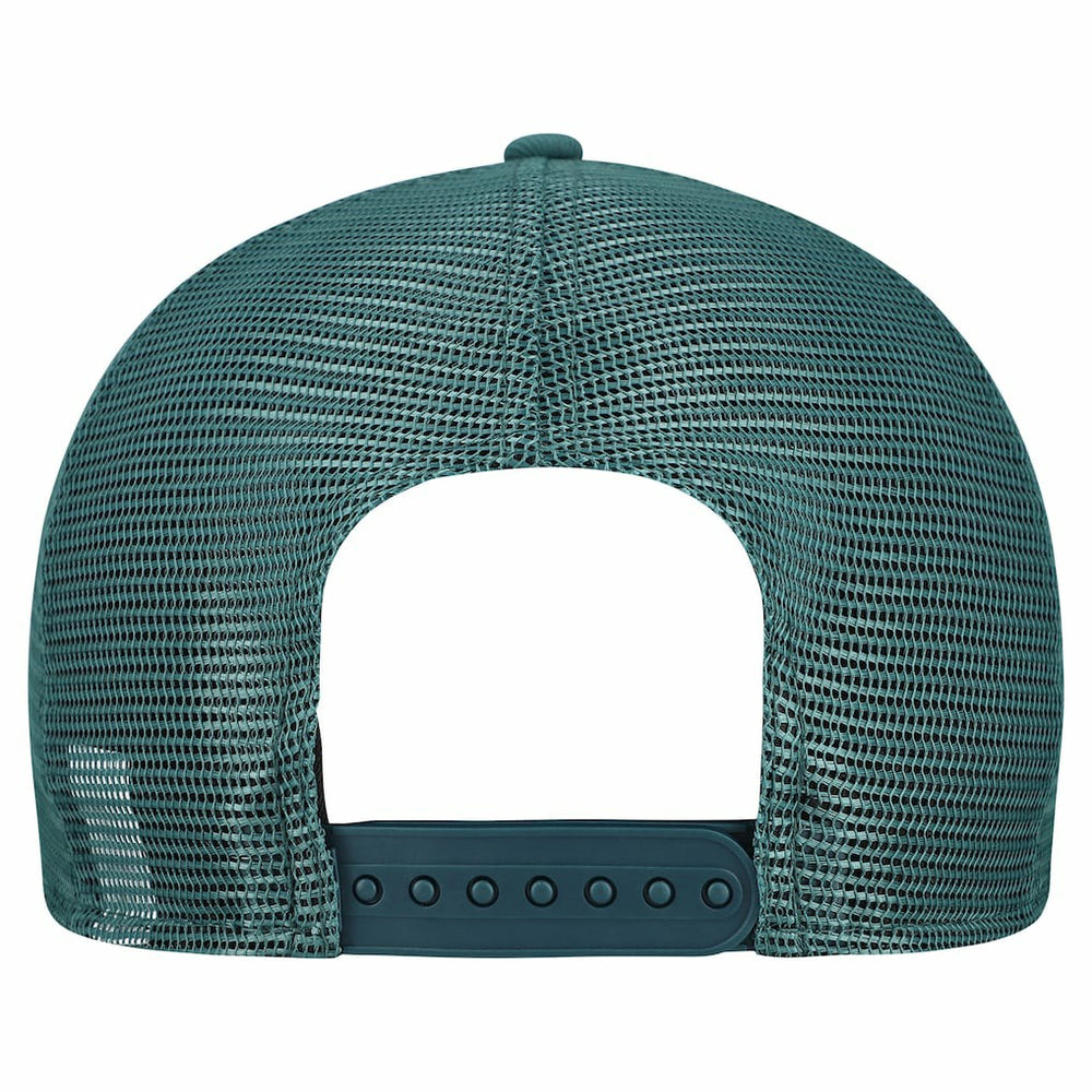 Philadelphia Eagles New Era Cork Split Panel 9FIFTY Trucker Snapback Hat - Gray/Midnight Green outlet