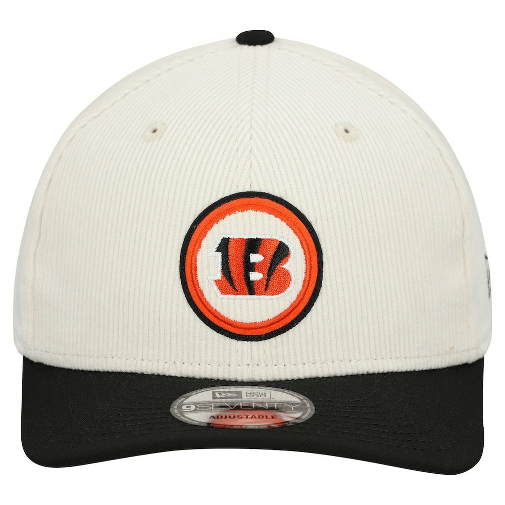 Cincinnati Bengals New Era Loyal Corduroy 9SEVENTY Adjustable Hat - Stone for sale