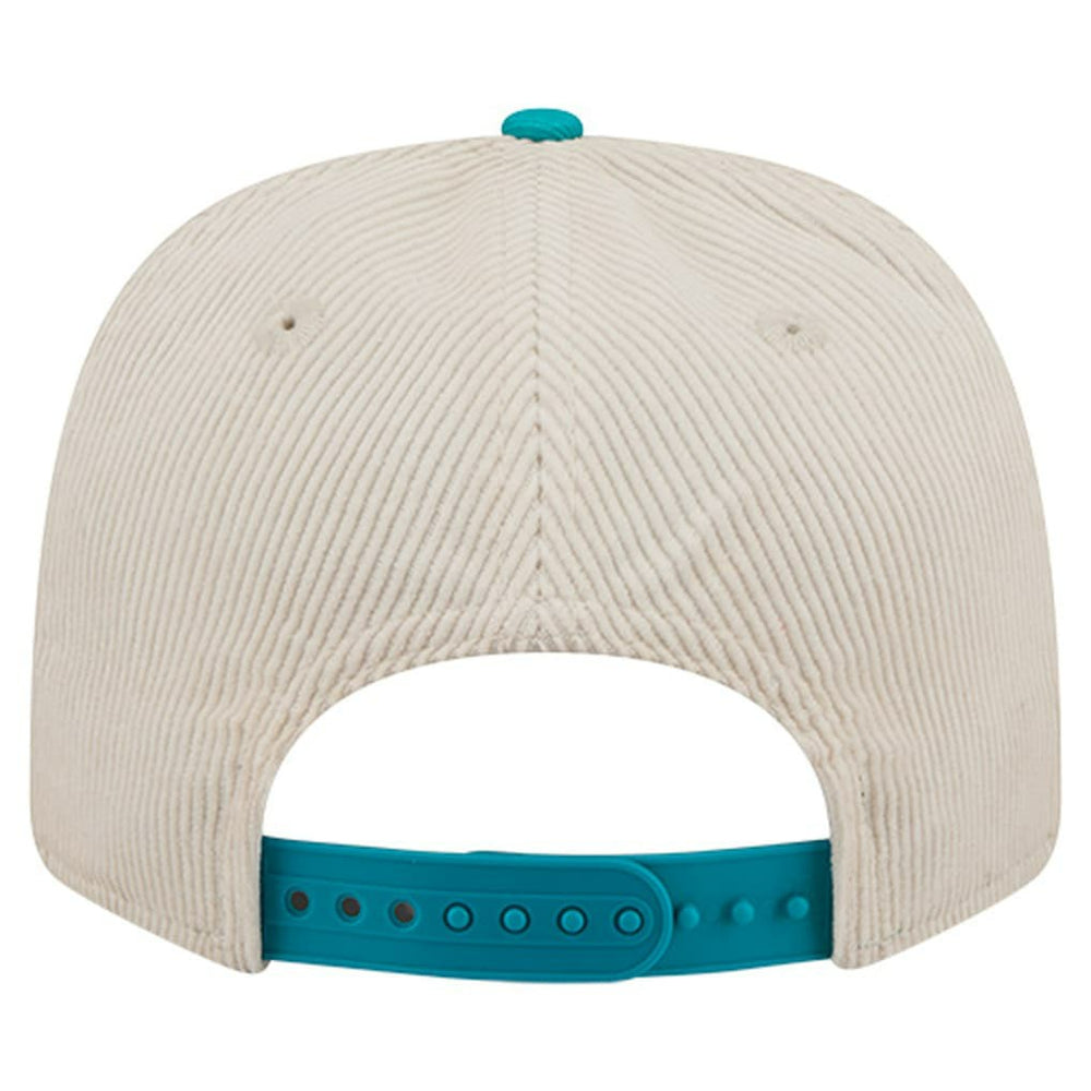 Miami Dolphins New Era Loyal Corduroy 9SEVENTY Adjustable Hat - Stone online