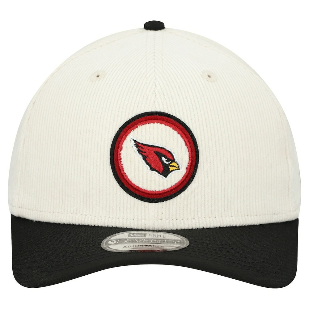 Arizona Cardinals New Era Loyal Corduroy 9SEVENTY Adjustable Hat - Stone outlet