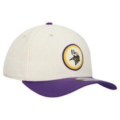 Minnesota Vikings New Era Loyal Corduroy 9SEVENTY Adjustable Hat - Stone discount