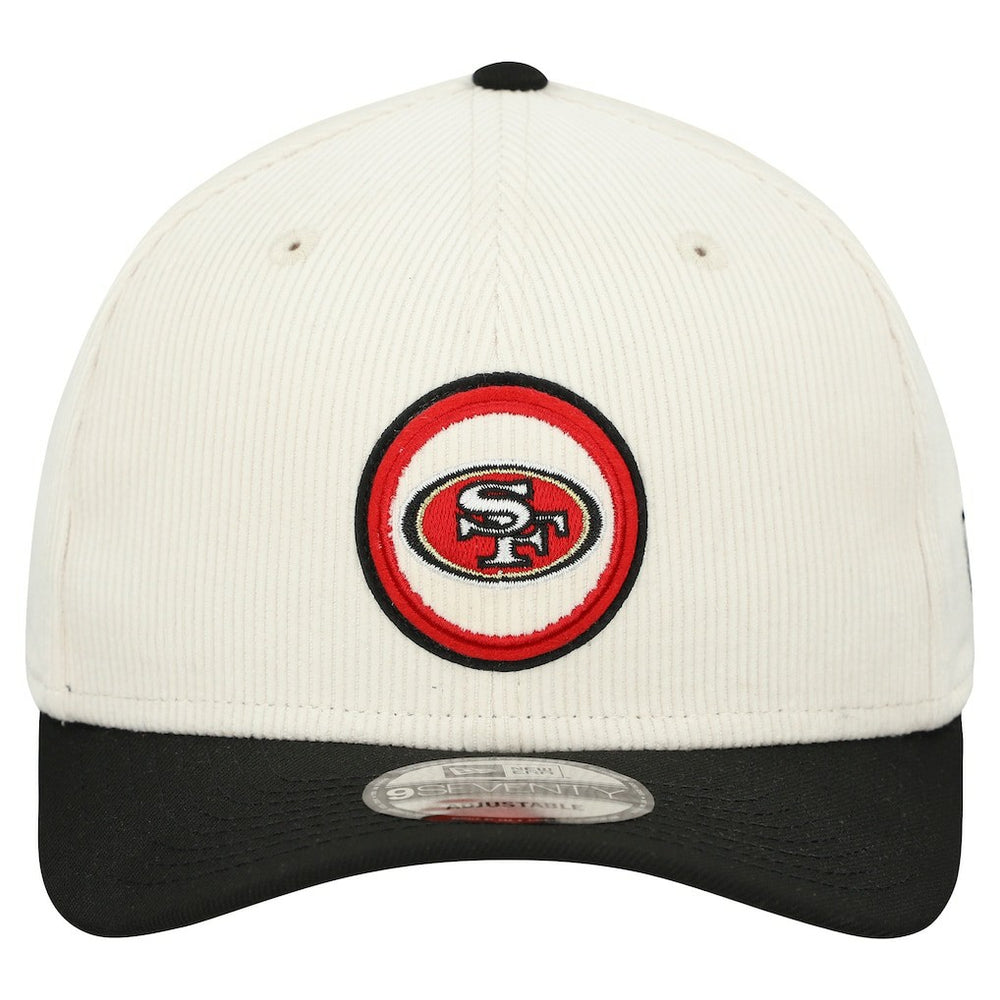 San Francisco 49ers New Era Loyal Corduroy 9SEVENTY Adjustable Hat - Stone discount