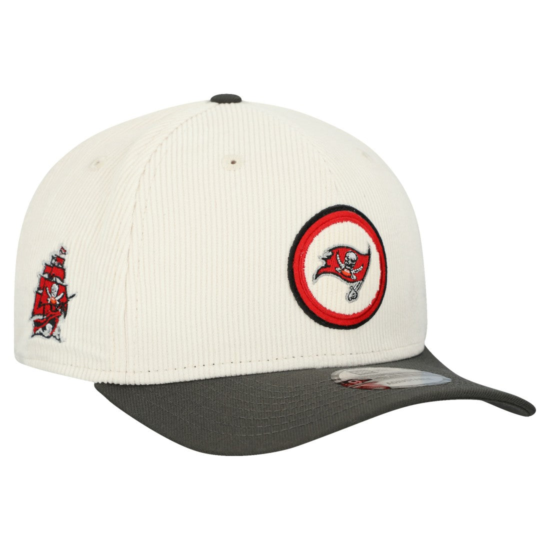 Tampa Bay Buccaneers New Era Loyal Corduroy 9SEVENTY Adjustable Hat - Stone sale