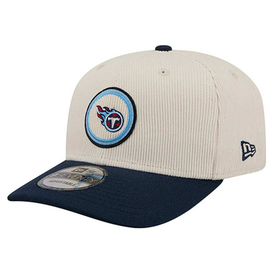 Tennessee Titans New Era Loyal Corduroy 9SEVENTY Adjustable Hat - Stone for sale
