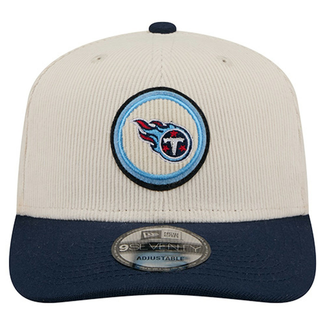 Tennessee Titans New Era Loyal Corduroy 9SEVENTY Adjustable Hat - Stone for sale