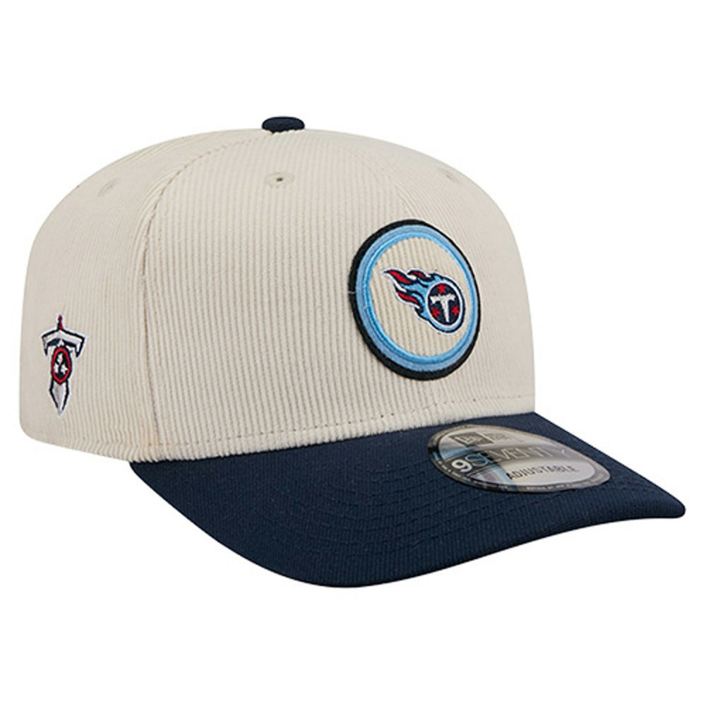Tennessee Titans New Era Loyal Corduroy 9SEVENTY Adjustable Hat - Stone for sale