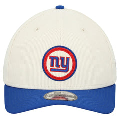 New York Giants New Era Loyal Corduroy 9SEVENTY Adjustable Hat - Stone cheap