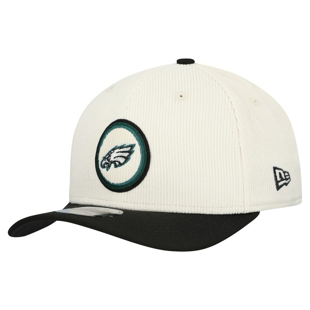 Philadelphia Eagles New Era Loyal Corduroy 9SEVENTY Adjustable Hat - Stone outlet