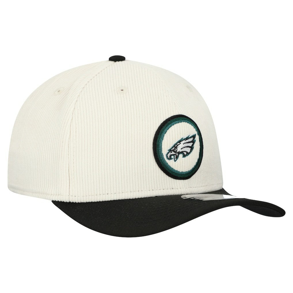 Philadelphia Eagles New Era Loyal Corduroy 9SEVENTY Adjustable Hat - Stone outlet