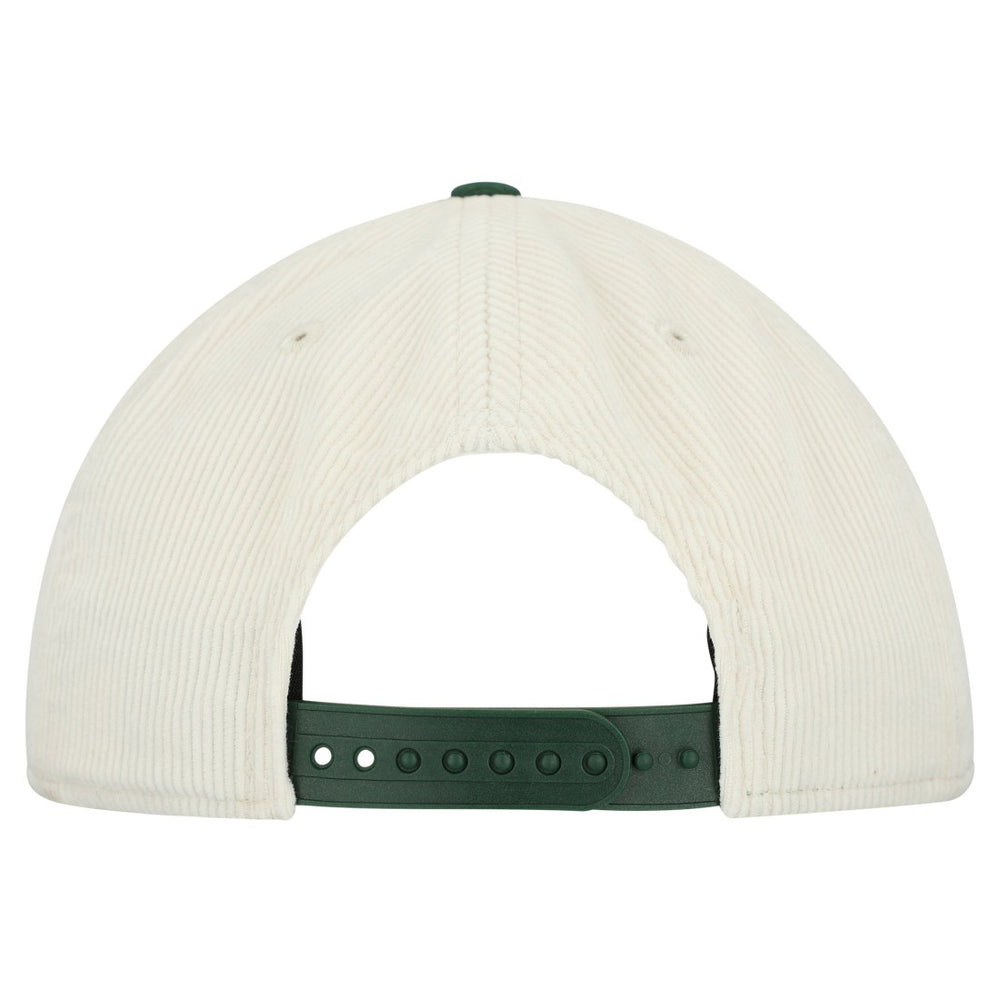 Green Bay Packers New Era Loyal Corduroy 9SEVENTY Adjustable Hat - Stone discount