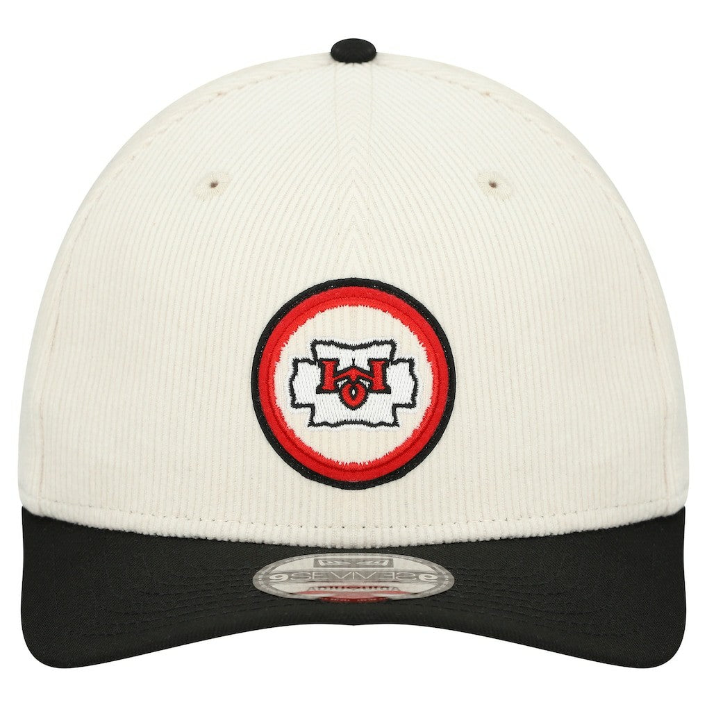 Kansas City Chiefs New Era Loyal Corduroy 9SEVENTY Adjustable Hat - Stone sale