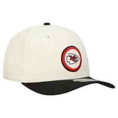 Kansas City Chiefs New Era Loyal Corduroy 9SEVENTY Adjustable Hat - Stone sale