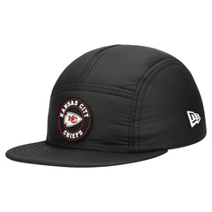 Kansas City Chiefs New Era Quilted Camper Adjustable Hat - Black outlet