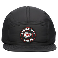 Kansas City Chiefs New Era Quilted Camper Adjustable Hat - Black outlet