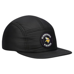 Minnesota Vikings New Era Quilted Camper Adjustable Hat - Black on sale