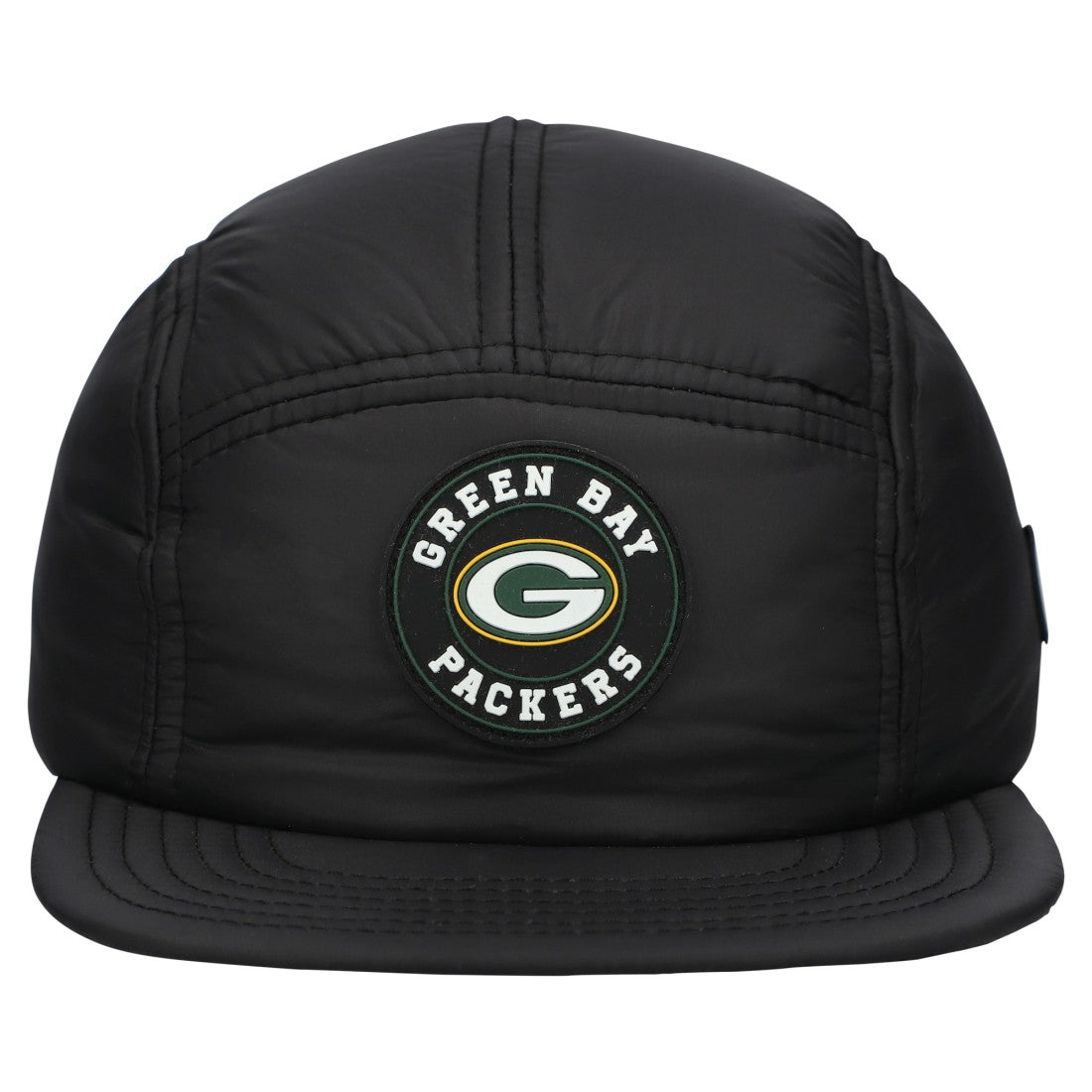 Green Bay Packers New Era Quilted Camper Adjustable Hat - Black discount