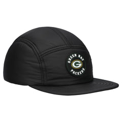 Green Bay Packers New Era Quilted Camper Adjustable Hat - Black discount