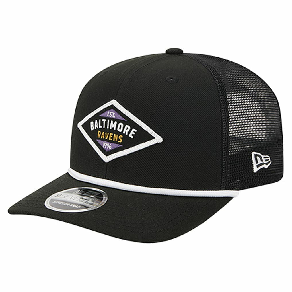 Baltimore Ravens New Era Team 9SEVENTY Adjustable Hat - Black sale