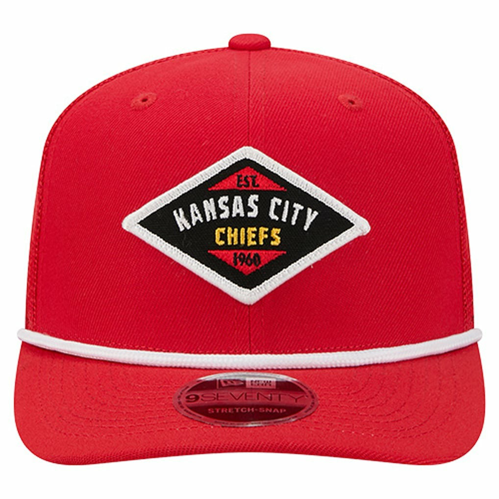 Kansas City Chiefs New Era Team 9SEVENTY Adjustable Hat - Red discount