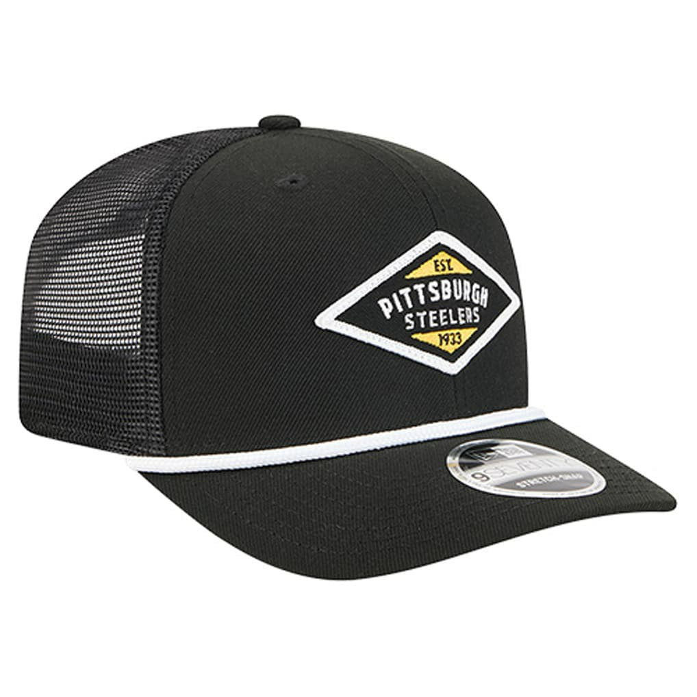 Pittsburgh Steelers New Era Team 9SEVENTY Adjustable Hat - Black discount
