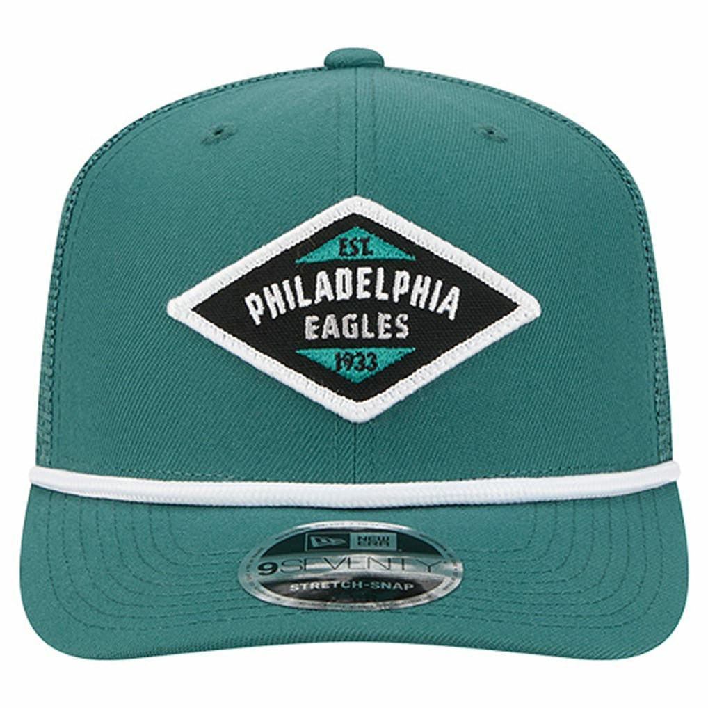 Philadelphia Eagles New Era Team 9SEVENTY Adjustable Hat - Green sale