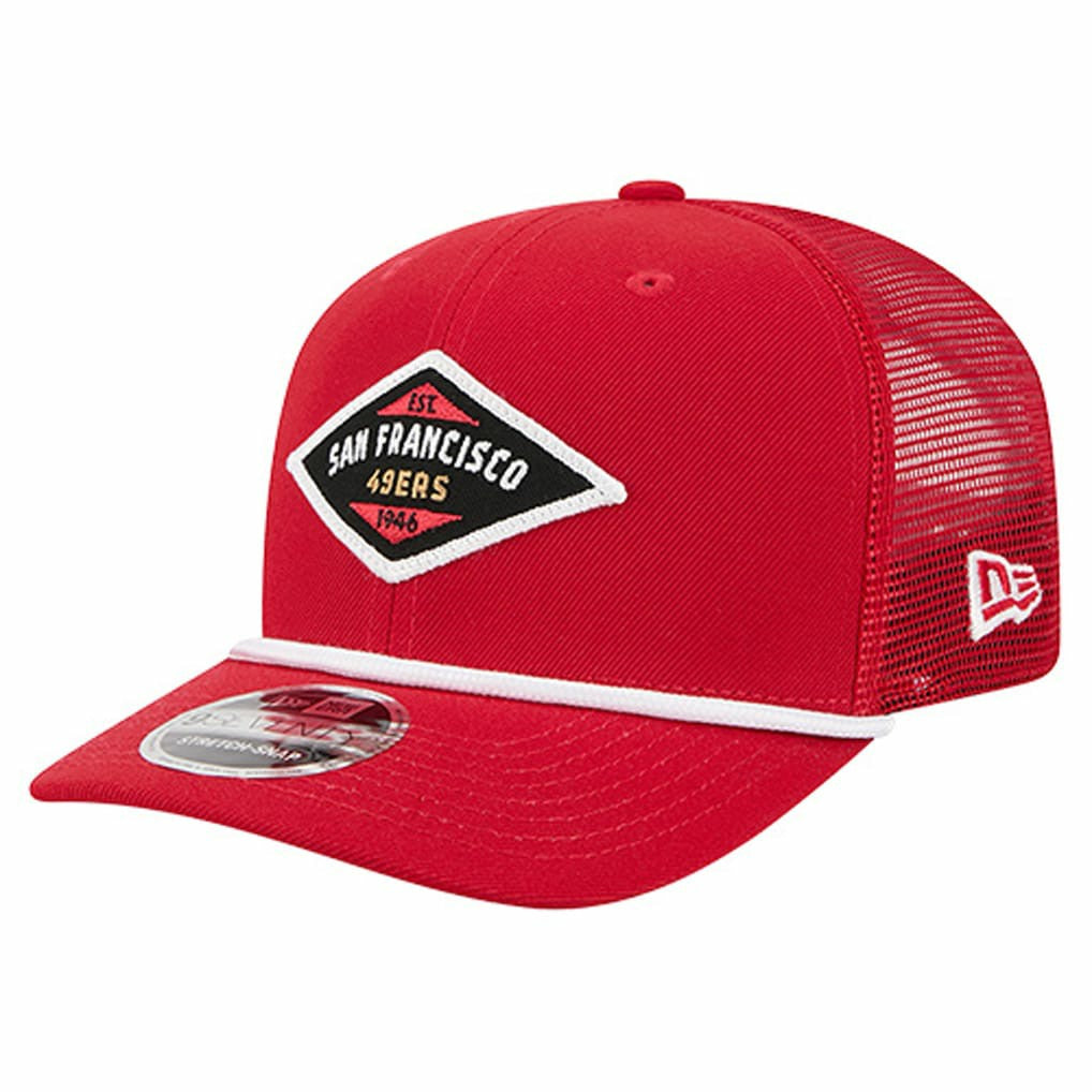 San Francisco 49ers New Era Team 9SEVENTY Adjustable Hat - Scarlet for sale
