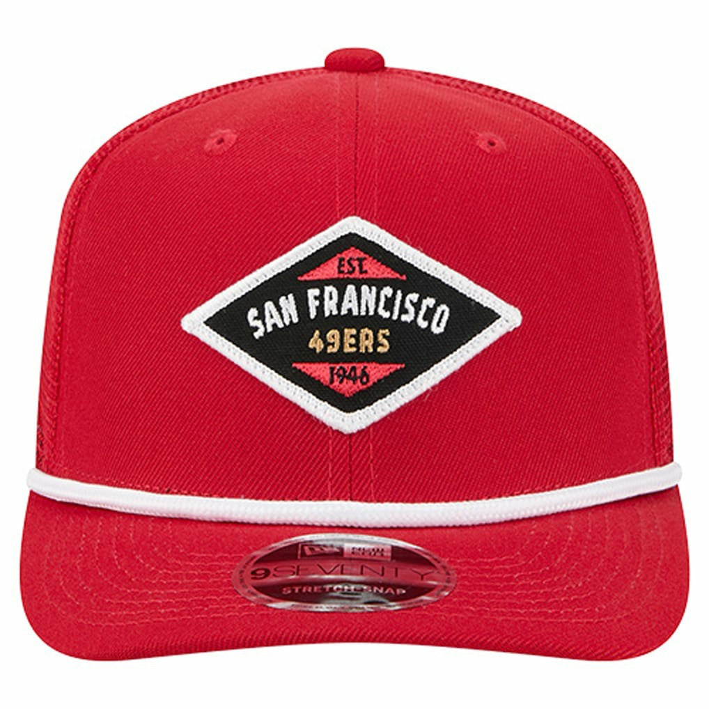 San Francisco 49ers New Era Team 9SEVENTY Adjustable Hat - Scarlet for sale