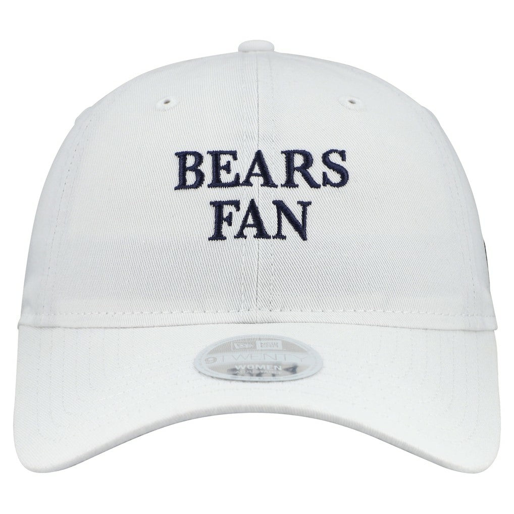 Chicago Bears New Era Women's Team Fan 9TWENTY Adjustable Hat - White for sale