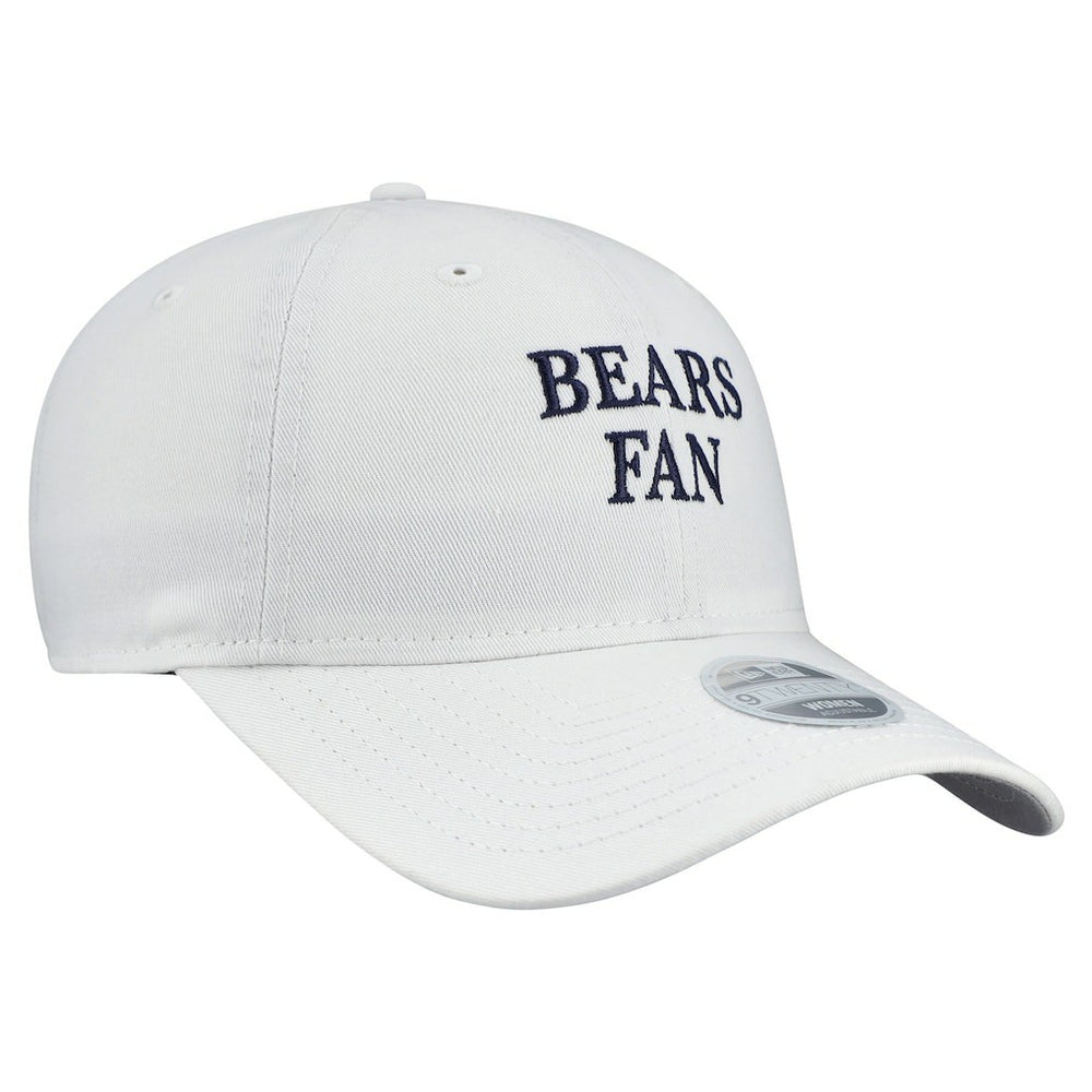 Chicago Bears New Era Women's Team Fan 9TWENTY Adjustable Hat - White for sale