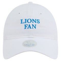 Detroit Lions New Era Women's Team Fan 9TWENTY Adjustable Hat - White on sale