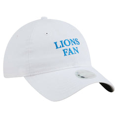 Detroit Lions New Era Women's Team Fan 9TWENTY Adjustable Hat - White on sale