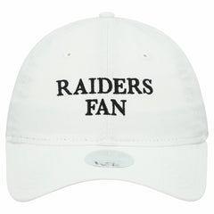 Las Vegas Raiders New Era Women's Team Fan 9TWENTY Adjustable Hat - White cheap