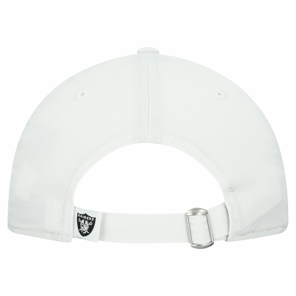 Las Vegas Raiders New Era Women's Team Fan 9TWENTY Adjustable Hat - White cheap