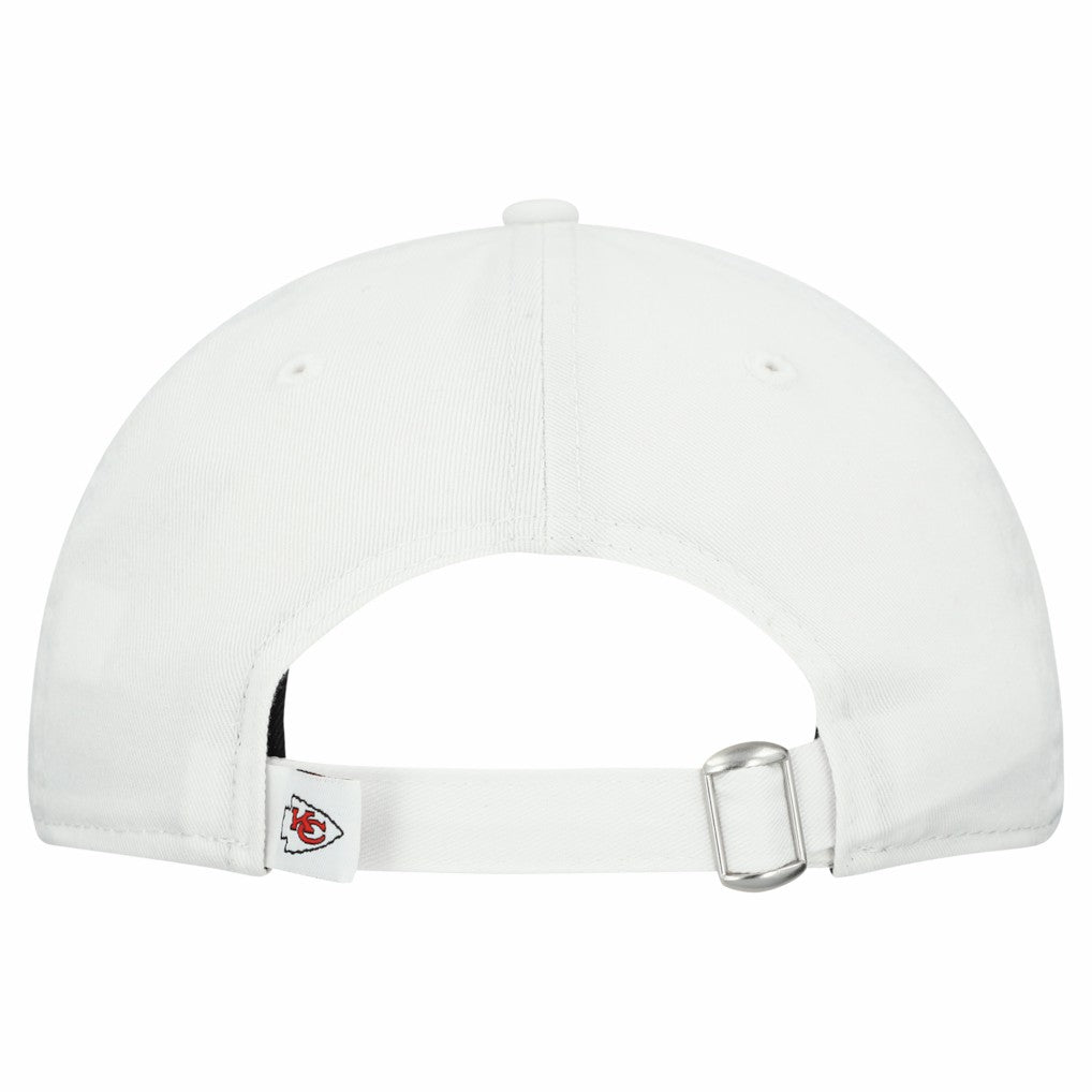Kansas City Chiefs New Era Women's Team Fan 9TWENTY Adjustable Hat - White on sale