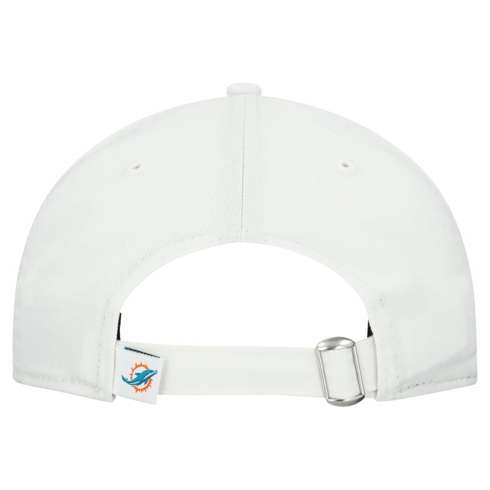 Miami Dolphins New Era Women's Team Fan 9TWENTY Adjustable Hat - White for sale