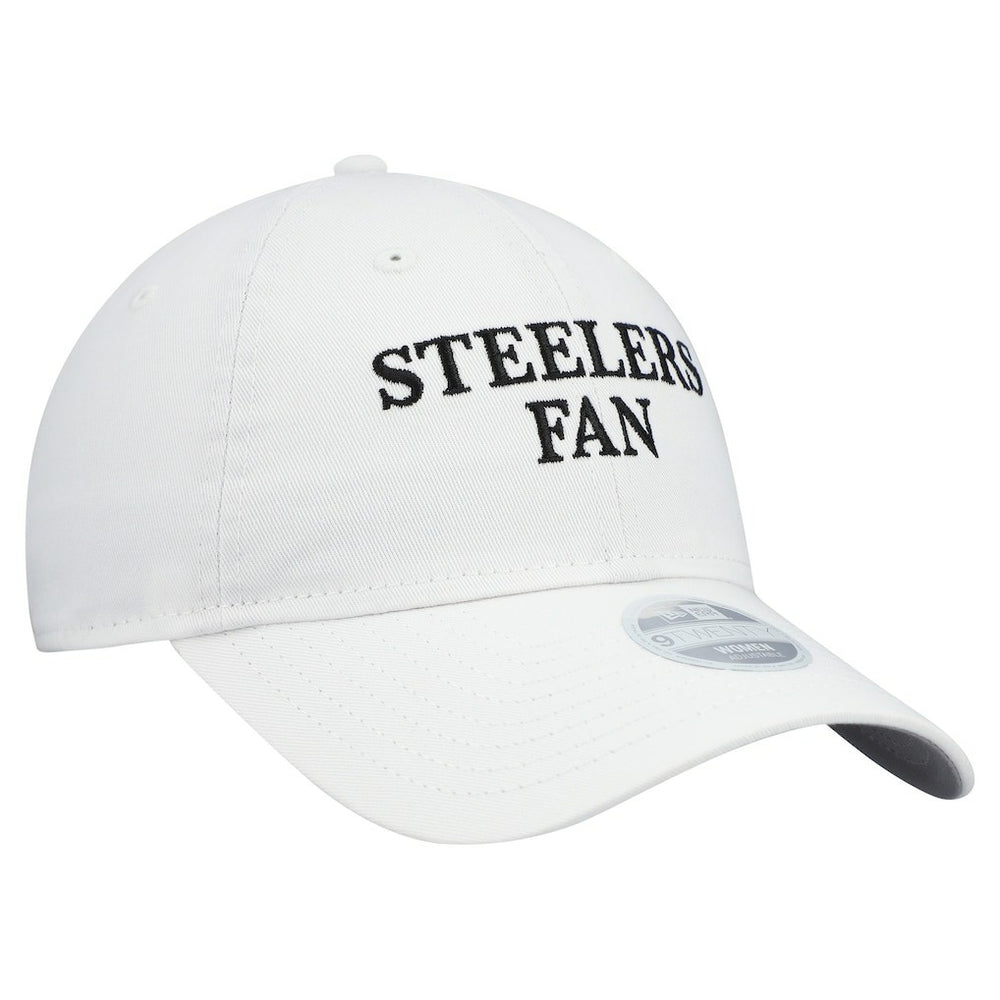 Pittsburgh Steelers New Era Women's Team Fan 9TWENTY Adjustable Hat - White online
