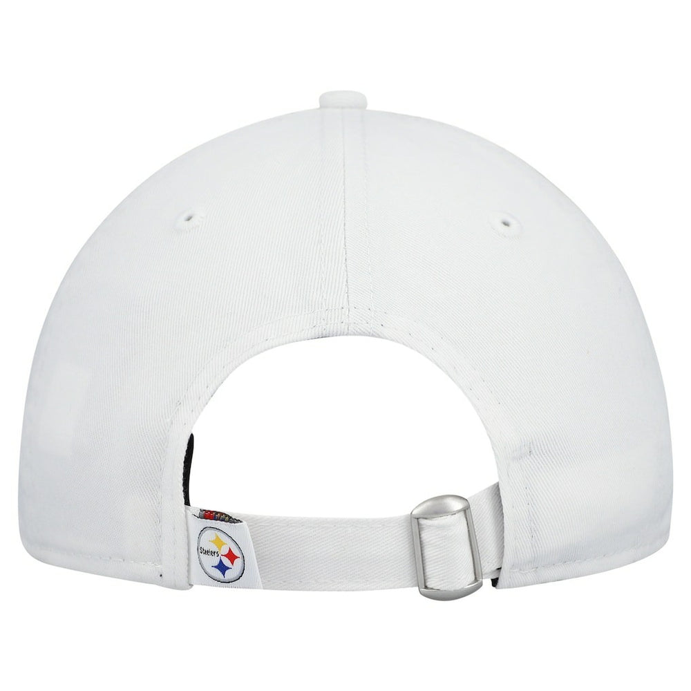 Pittsburgh Steelers New Era Women's Team Fan 9TWENTY Adjustable Hat - White online