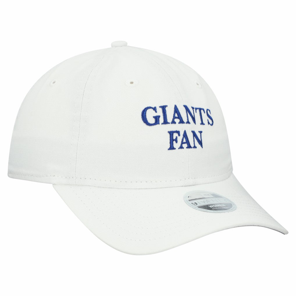 New York Giants New Era Women's Team Fan 9TWENTY Adjustable Hat - White for sale