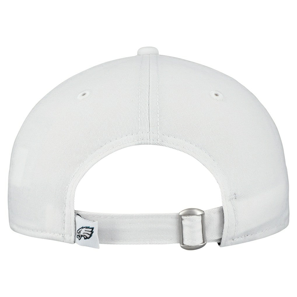 Philadelphia Eagles New Era Women's Team Fan 9TWENTY Adjustable Hat - White discount