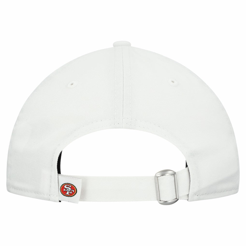 San Francisco 49ers New Era Women's Team Fan 9TWENTY Adjustable Hat - White for sale