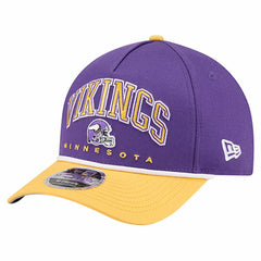 Minnesota Vikings New Era Arch COOLERA 9FORTY A-Frame M-Crown Adjustable Hat - Purple on sale