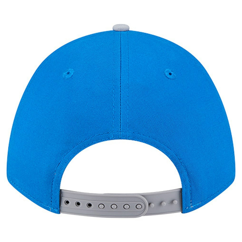 Detroit Lions New Era Throwback Arch COOLERA 9FORTY A-Frame M-Crown Adjustable Hat - Blue for sale