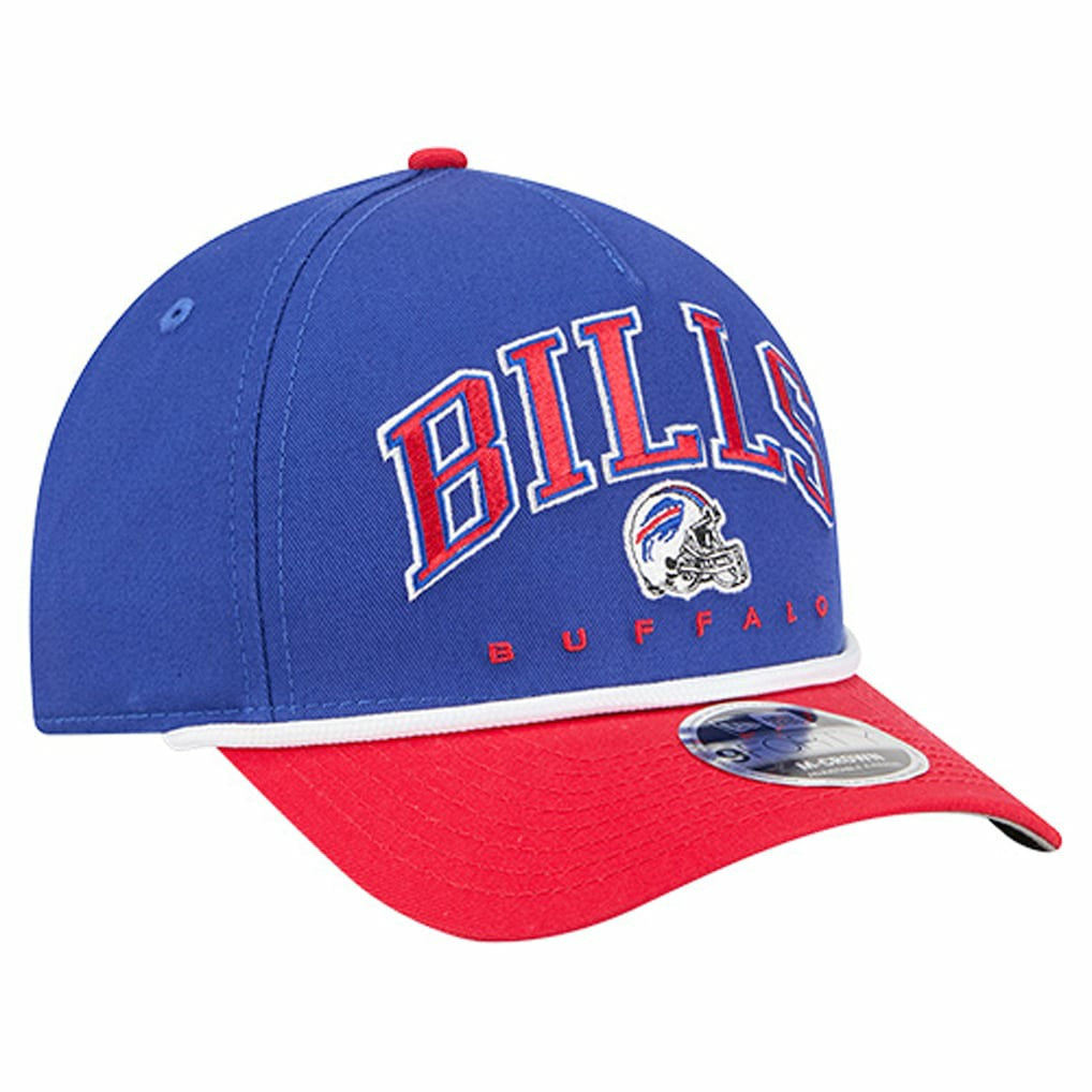Buffalo Bills New Era Arch COOLERA 9FORTY A-Frame M-Crown Adjustable Hat - Royal on sale